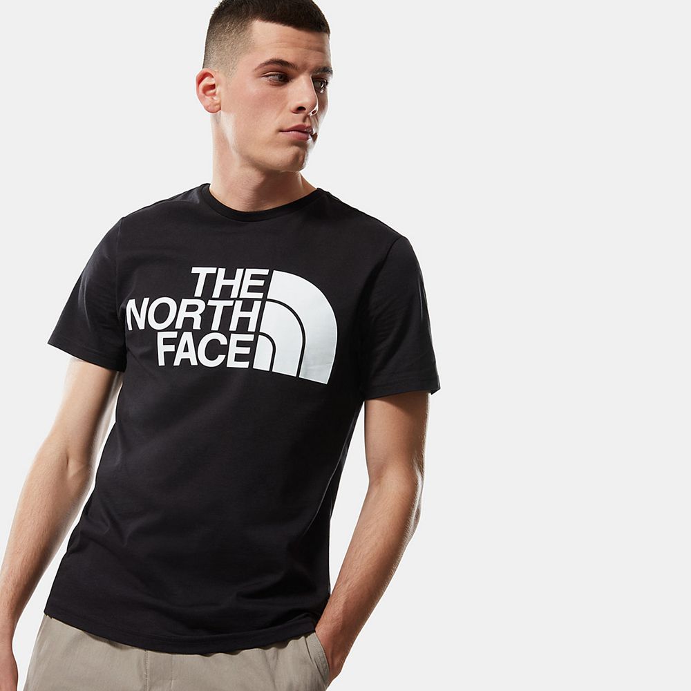 The North Face T-Shirts Mens Australia - The North Face Standard Black (OCF-672085)